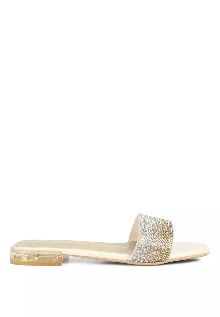 Aldo rhinestone store flats