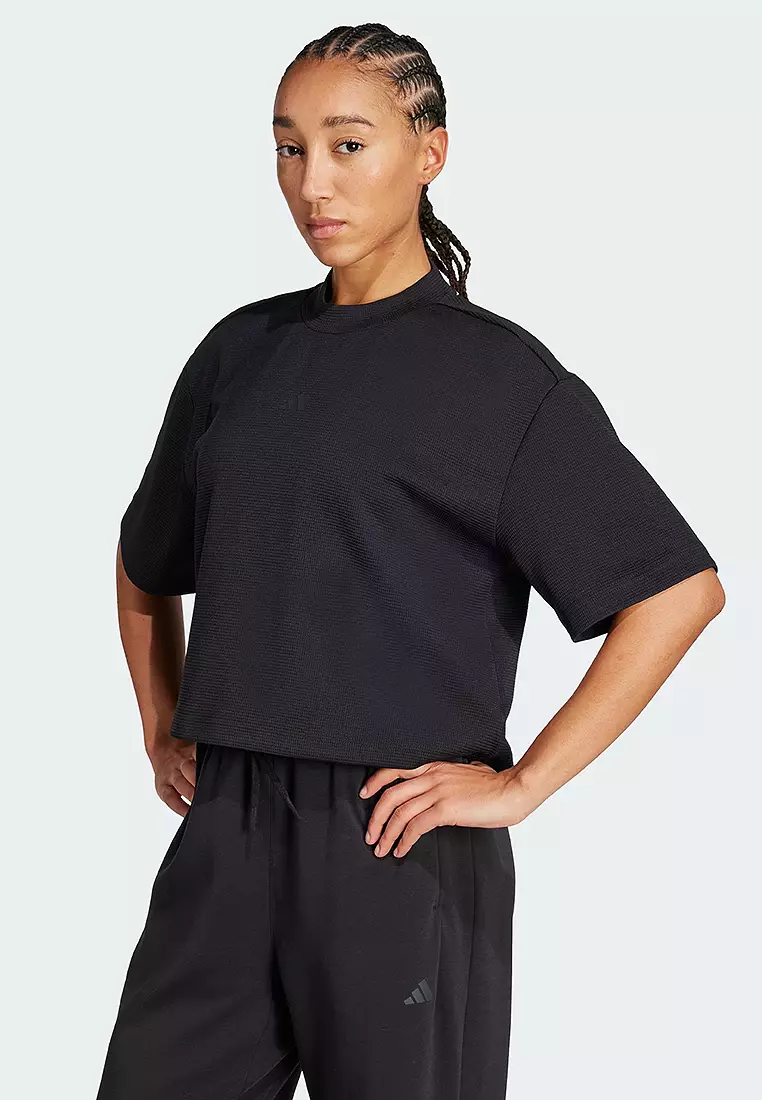 Buy ADIDAS Yoga Motion Waffle T-Shirt 2026 Online | ZALORA