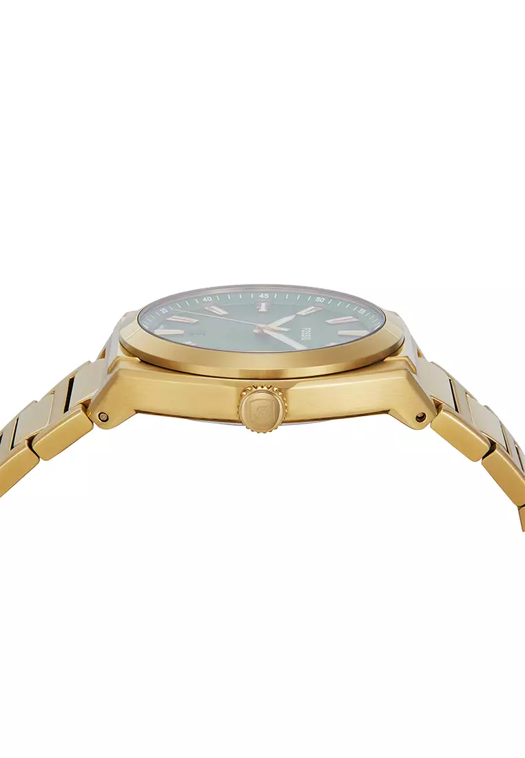 Everett Gold Stainless Steel Watch FS6090