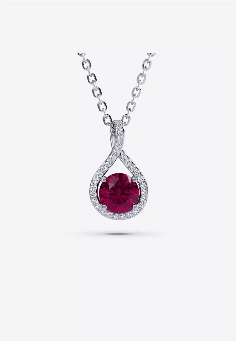 Real on sale ruby pendant