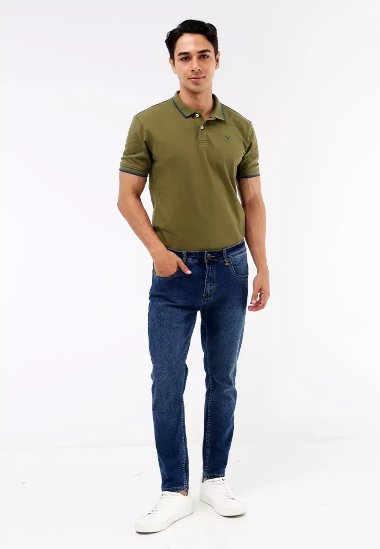 Denim Long Skinny Fit Stretch Jeans