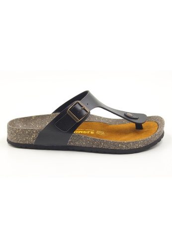 SoleSimple black Rome - Black Sandals & Flip Flops & Slipper A3B67SHDEC55C3GS_1