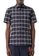 Burberry blue Burberry Small Scale Check Stretch Shirt in Navy 2499BAA33883C6GS_4