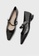 Twenty Eight Shoes black VANSA Colorblock Pointed Low Heel Shoes VSW-F203423 B3E81SH696C406GS_5