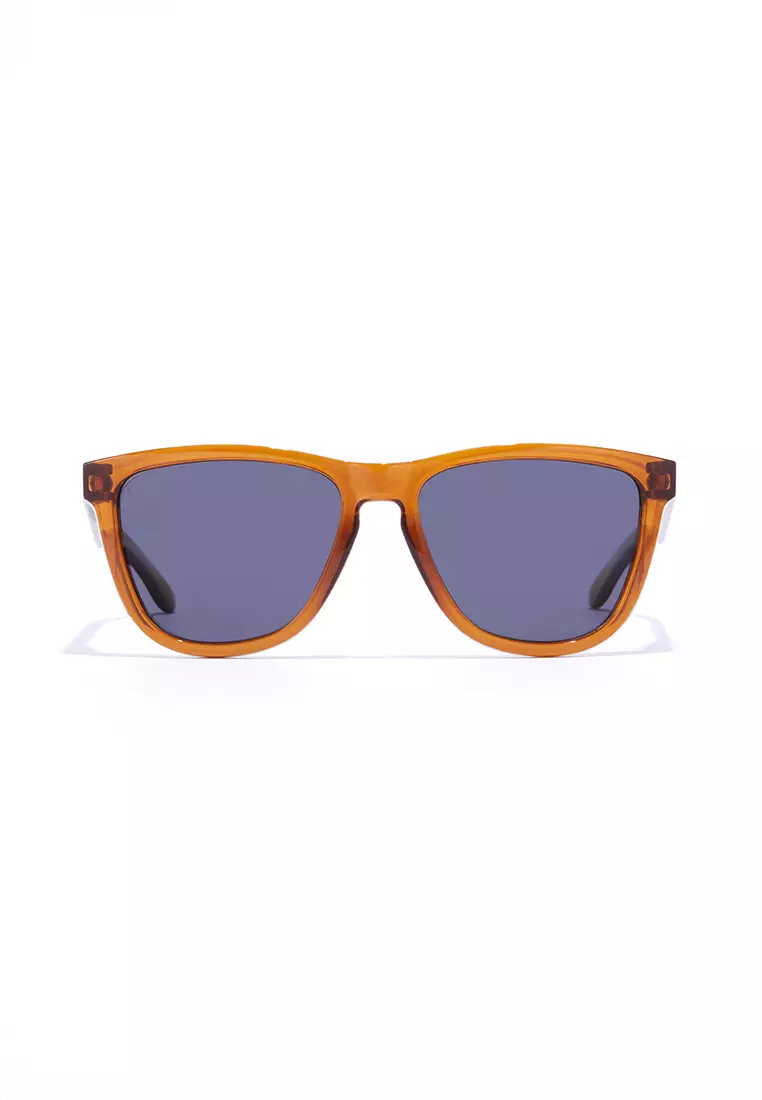 One Raw - Polarized Caramel Dark Sunglasses for Men and Women, Unisex. Official Product designed and Made in Spain