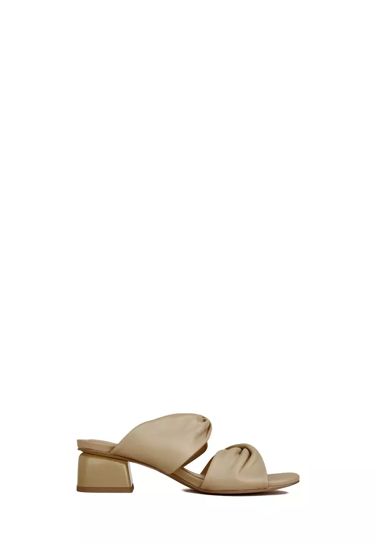 Discount on BONIA  shoes - SKU: Medium Brown Freya Heeled Sandals
