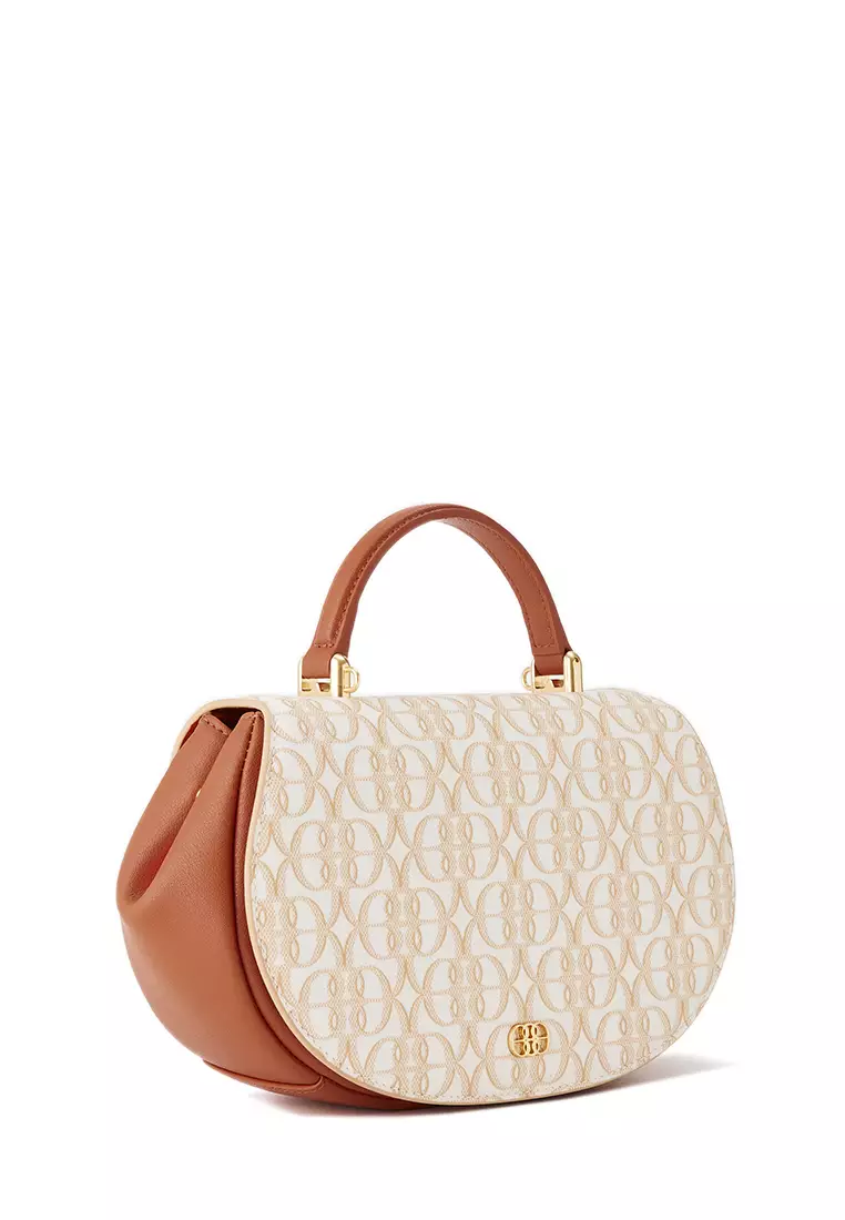 Bonia monogram sales sling bag