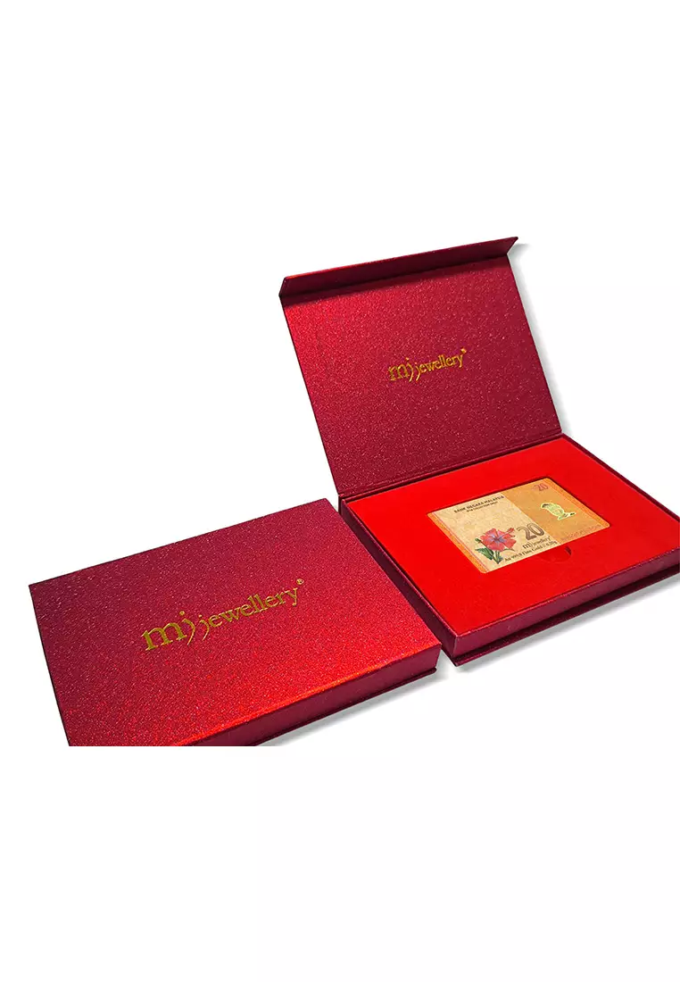 5G Gold Collection 999.9/24K Malaysian Ringgit Series Gold Bar (0.2g)