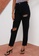 MISSGUIDED black Riot Thigh Open Knee Slash Mom Jeans E5577AA03413DCGS_4