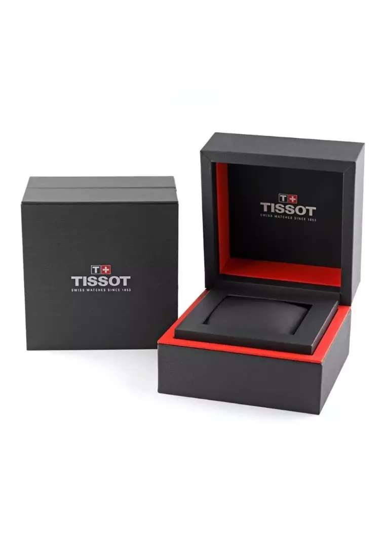 Tissot T-Race 41mm Rose Gold PVD Stainless Steel Case Black Dial Black Synthetic Band Automatic T1418073705100