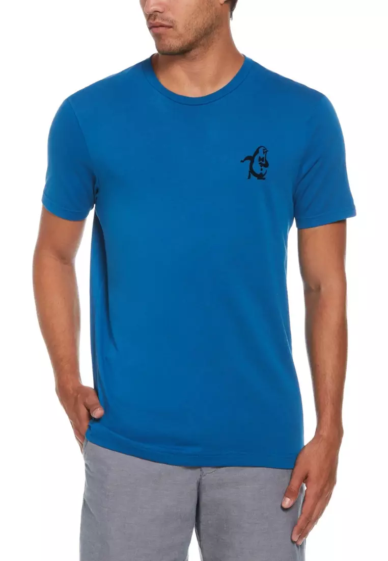 Retro Pete Graphic Print Short Sleeve Tee Shirt