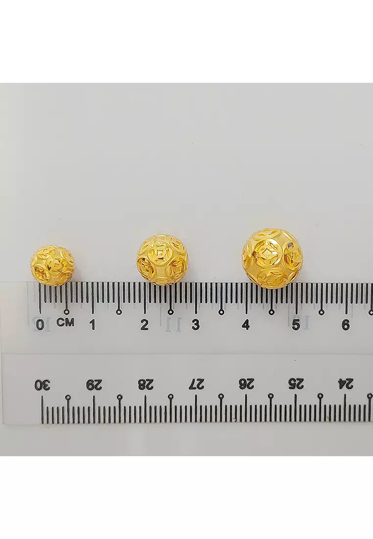 999.9/24K足金 3D 龍吊飾 B602 (L Size)