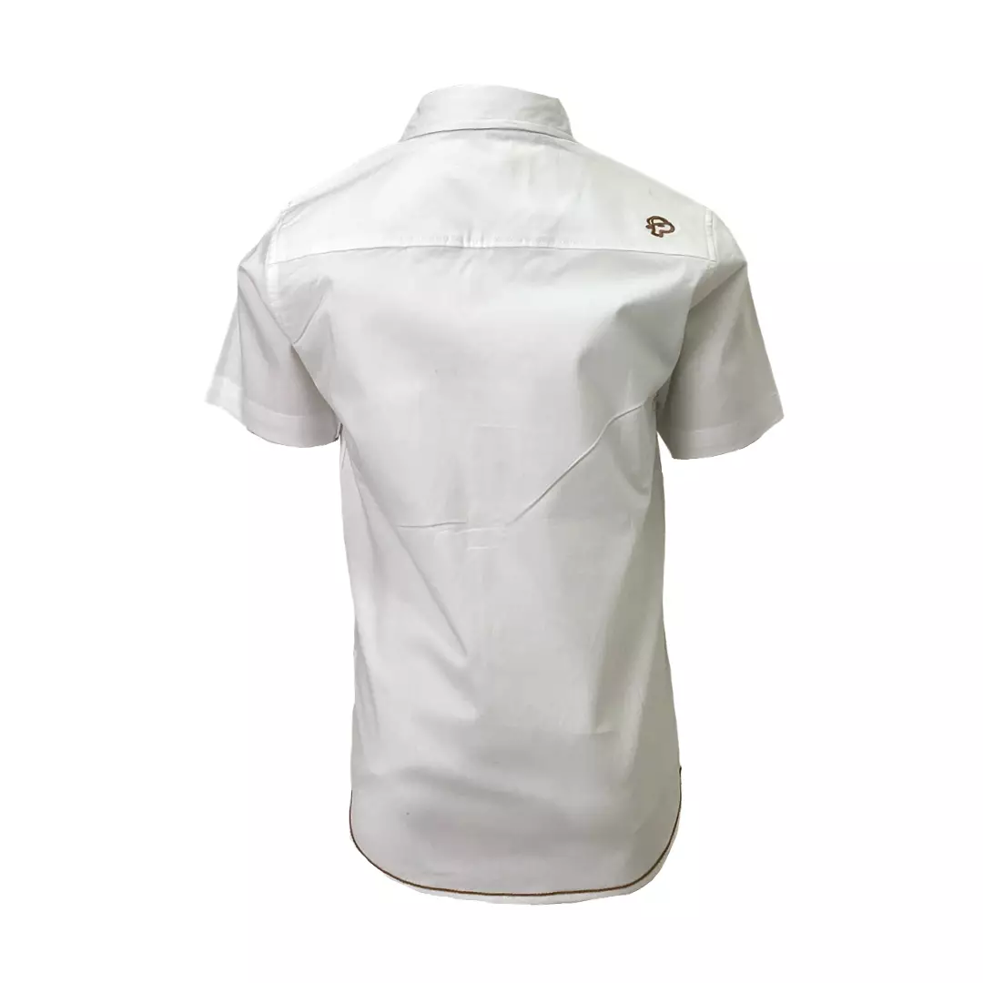 Pingu Kemeja Anak Laki Laki Polos Pendek Putih D92200632E