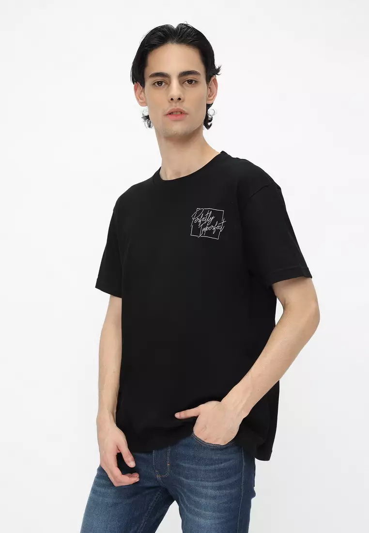 NX T-Shirt Cotton Combed Tebal Sablon Bordir Pria 207370331