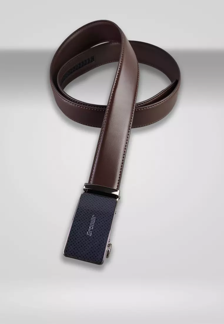 Grandir Ikat Pinggang Pria Kulit Sintetis Premium Sabuk Gesper Men Belt A