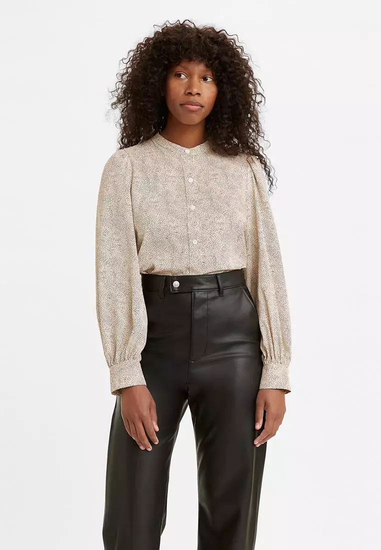 Levi's® Women's Delany Pleated Blouse