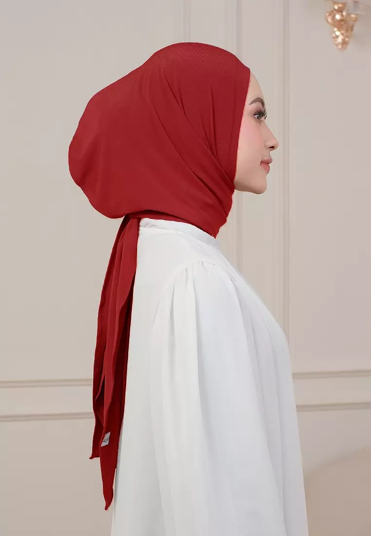 HIJAB INSTAN QIARA - MAROON
