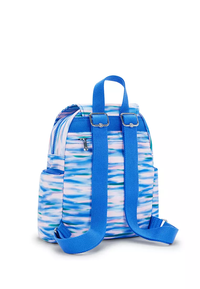 Kipling new arrivals striped backpack