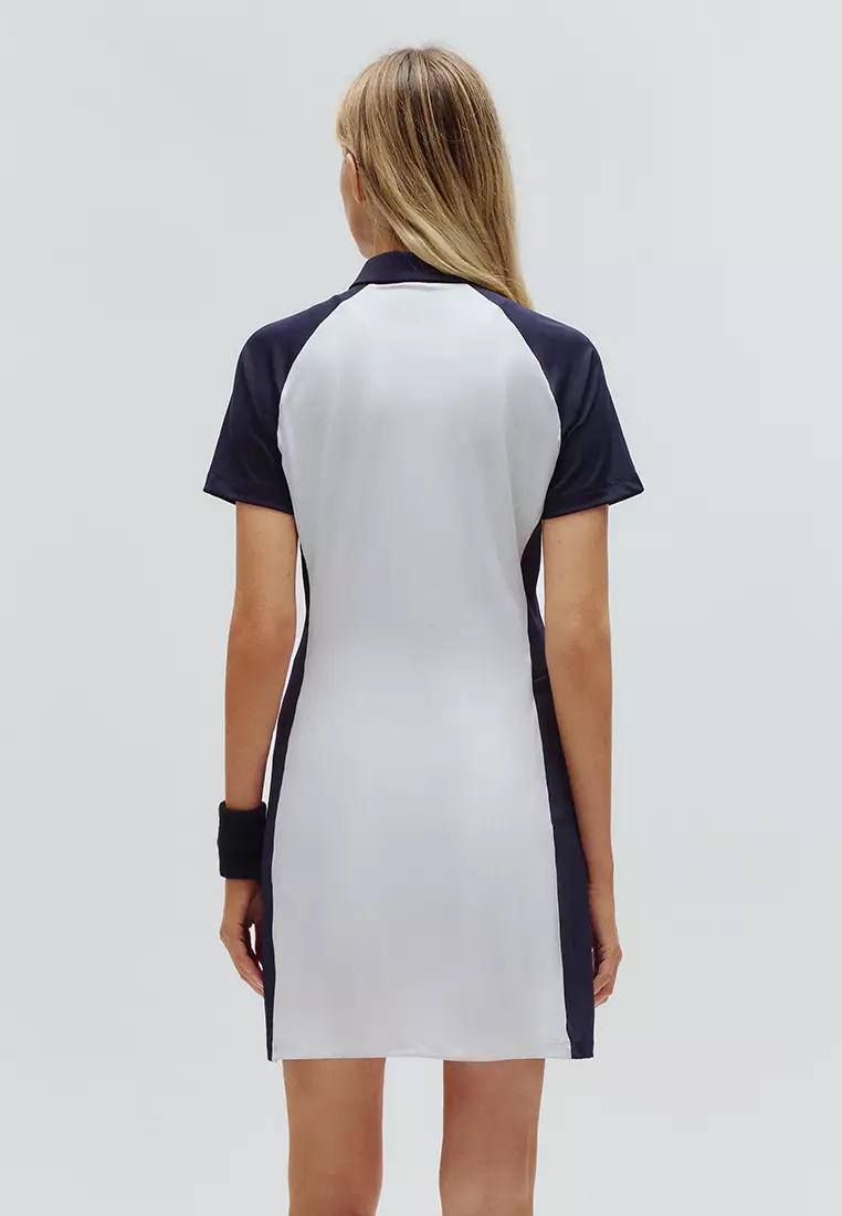WOMEN'S K-SWISS LOGO COLOR BLOCKS TENNIS DRESS