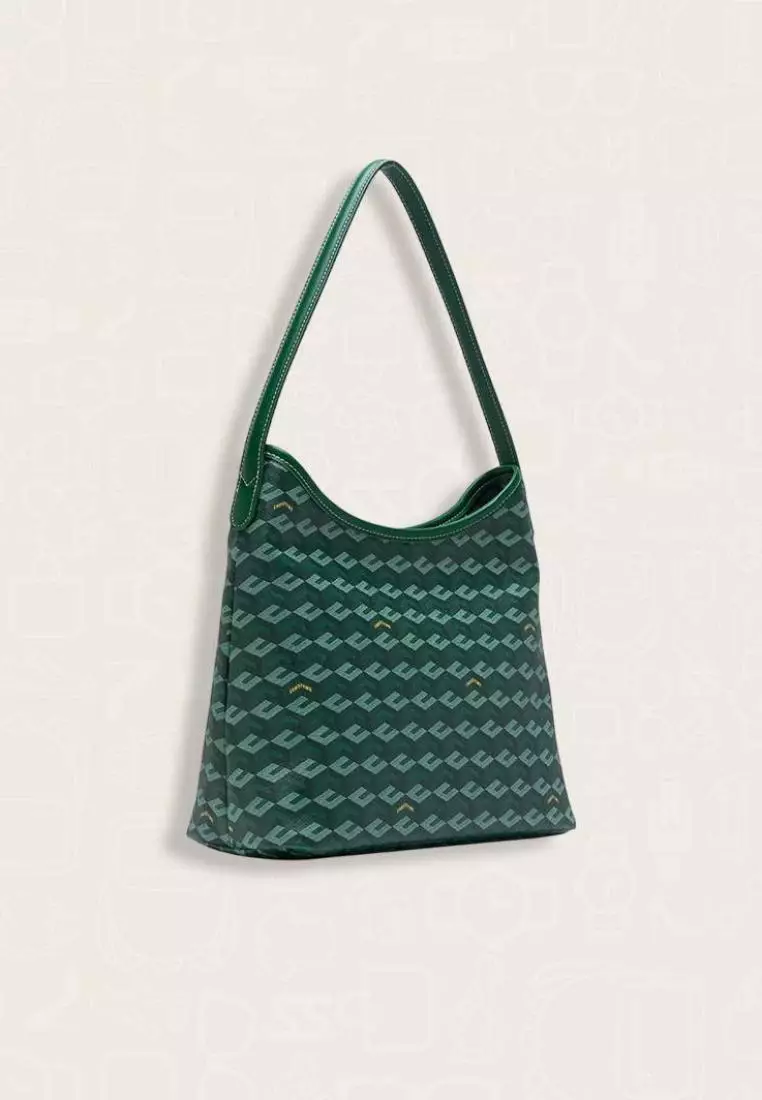 Christy Ng Alesso Medium Hobo Bag Green