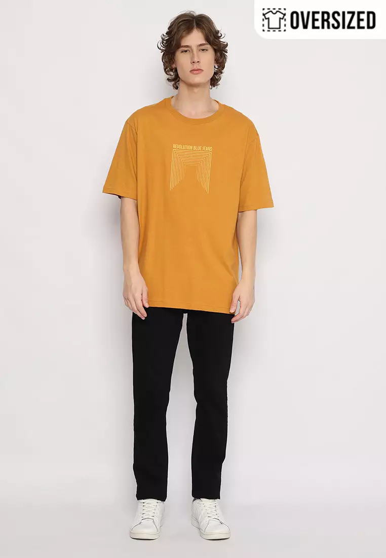 RBJ T-Shirt Cotton Oversized Pria 2079131711