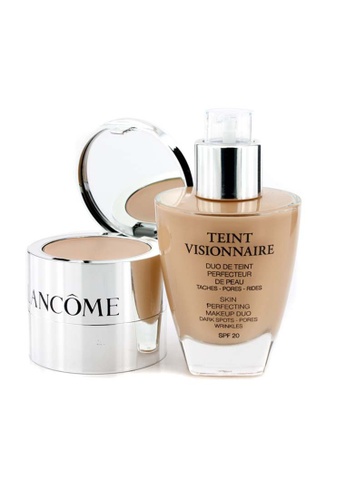 Buy Lancome Lancome Teint Visionnaire Skin Perfecting Make Up Duo Spf 02 Lys Rose 30ml 2 8g Online Zalora Singapore