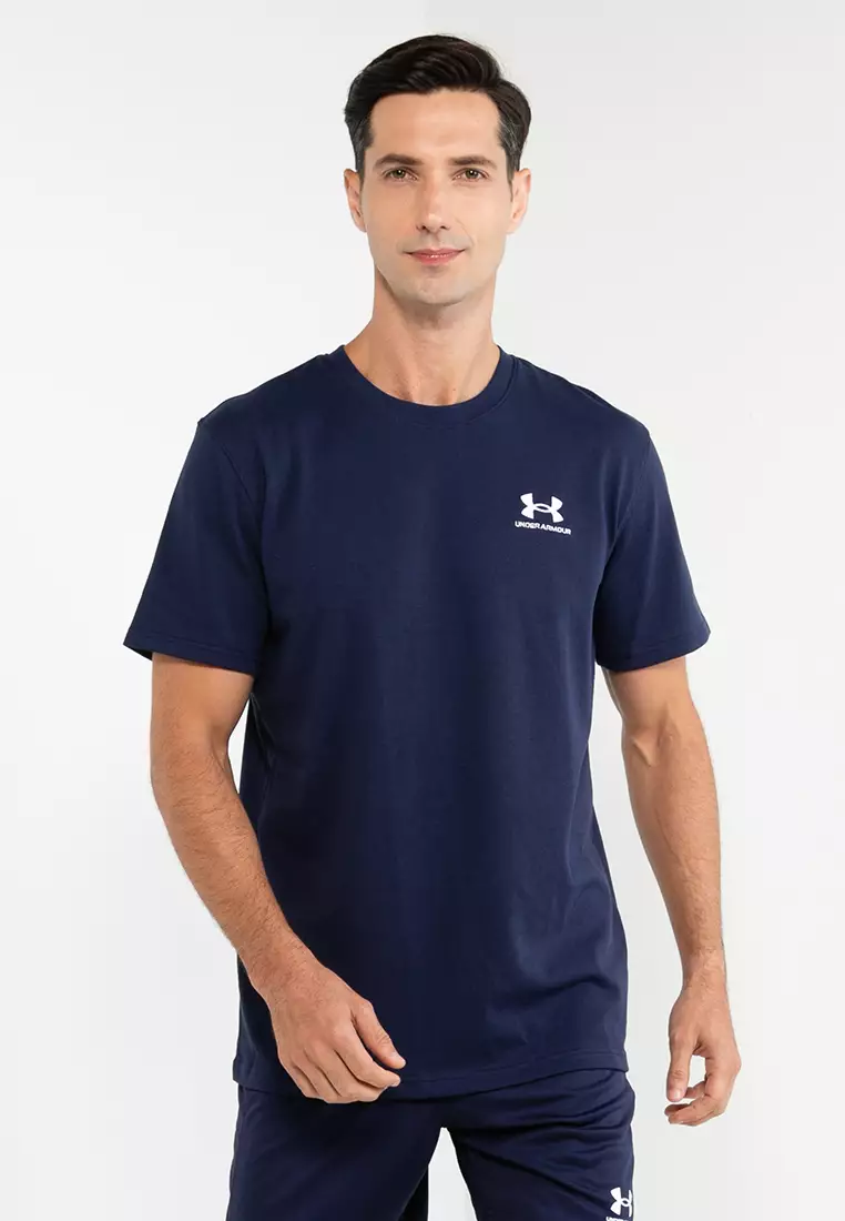 Under armour navy blue t shirt store