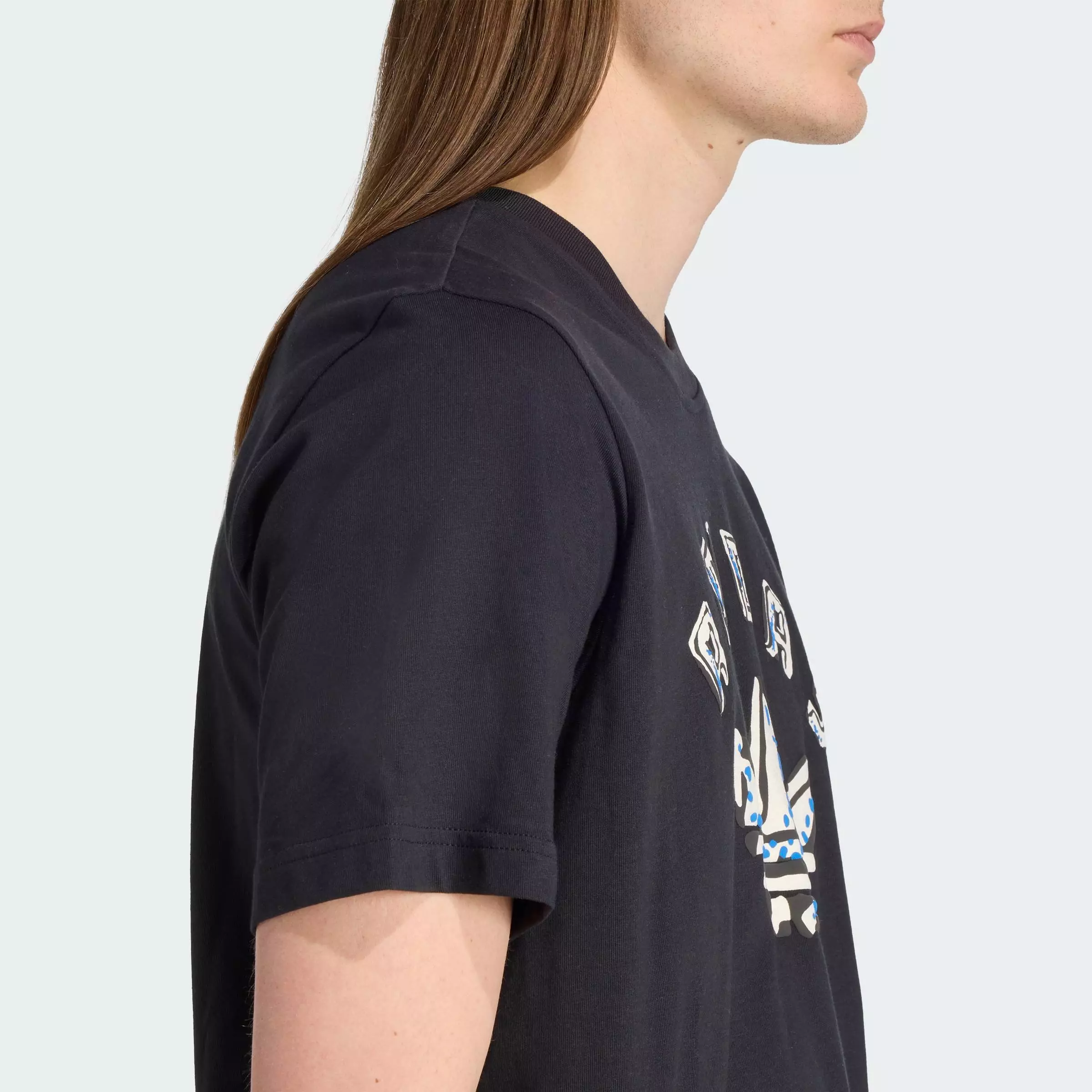 Lifestyle Graphic Tee Men Black JX3090