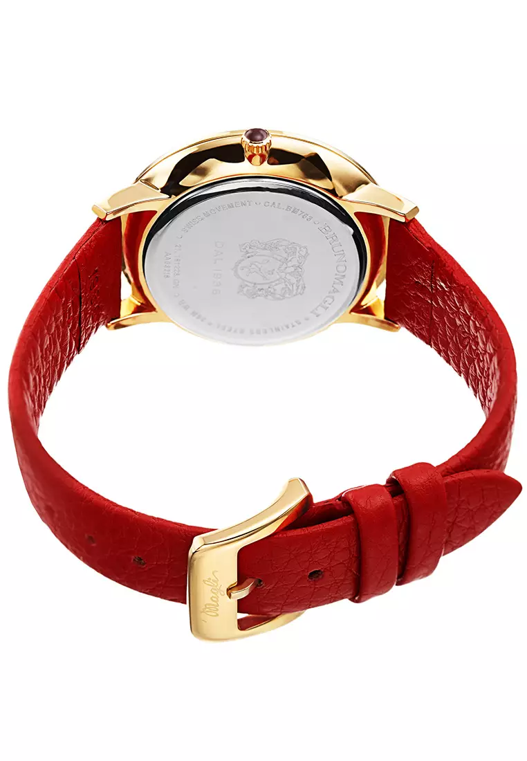 Bruno Magli Roma 21.181223.GN Jam Tangan Wanita Quartz Analog