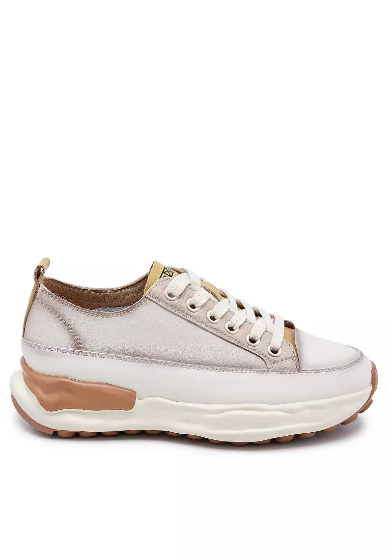 Discount on Twenty Eight Shoes  shoes - SKU: Hidden Heel Casual Leather Sneakers Rx6616