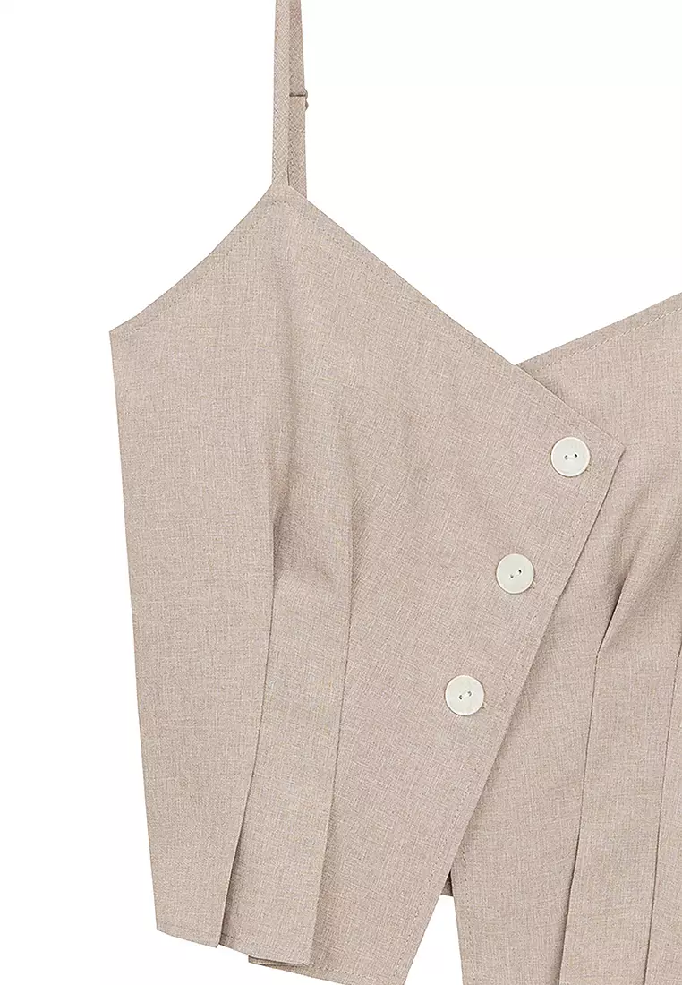 Cinched Waist Cami Top