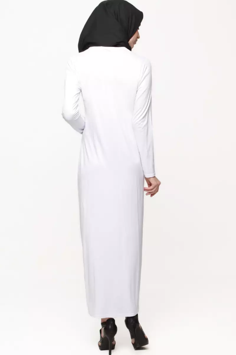 JV Hasanah Manset Gamis White | Inner Manset Gamis Rayon Adem