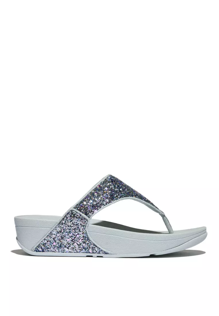 Buy FitFlop LULU Women's Mult-Tonal Glitter Toe-Post Sandals
