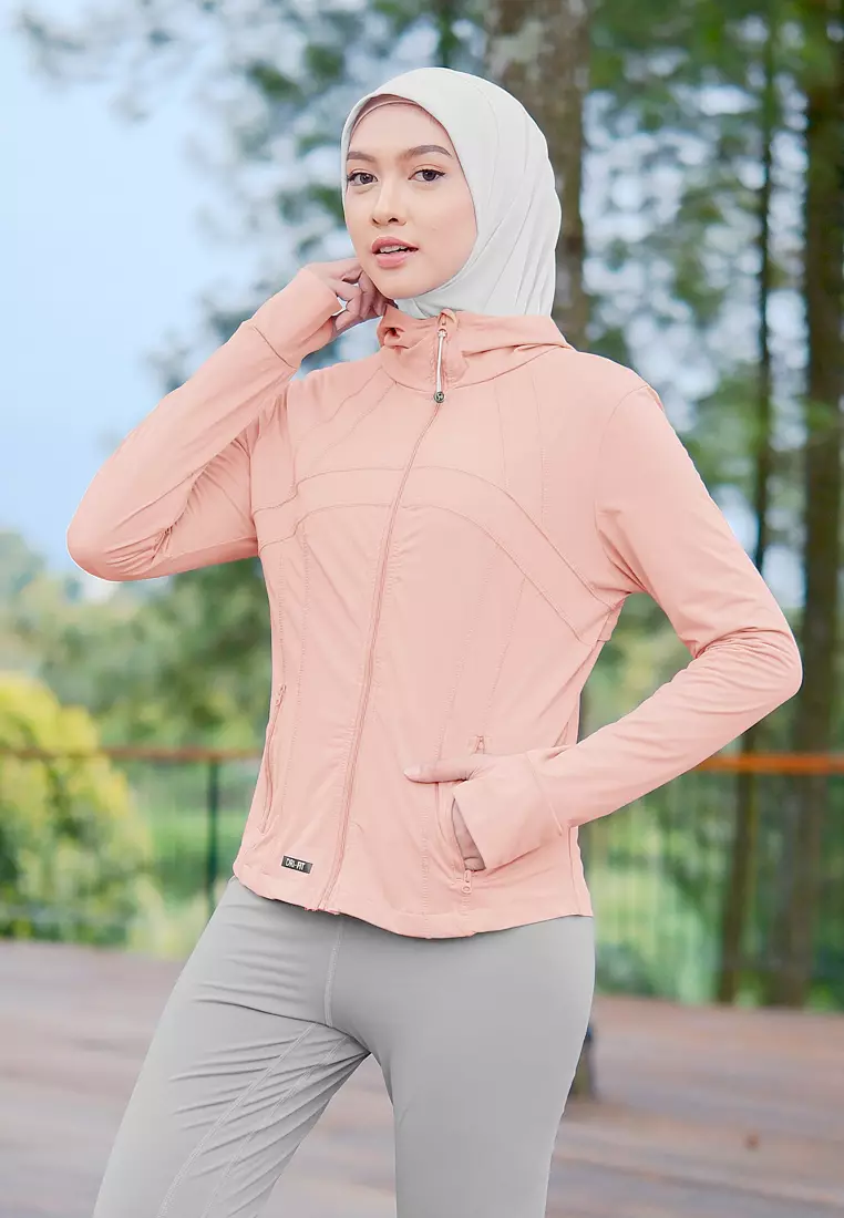Jual zelena Clevora Dri Fit Jacket | Jacket Hoodie Olahraga Lengan ...