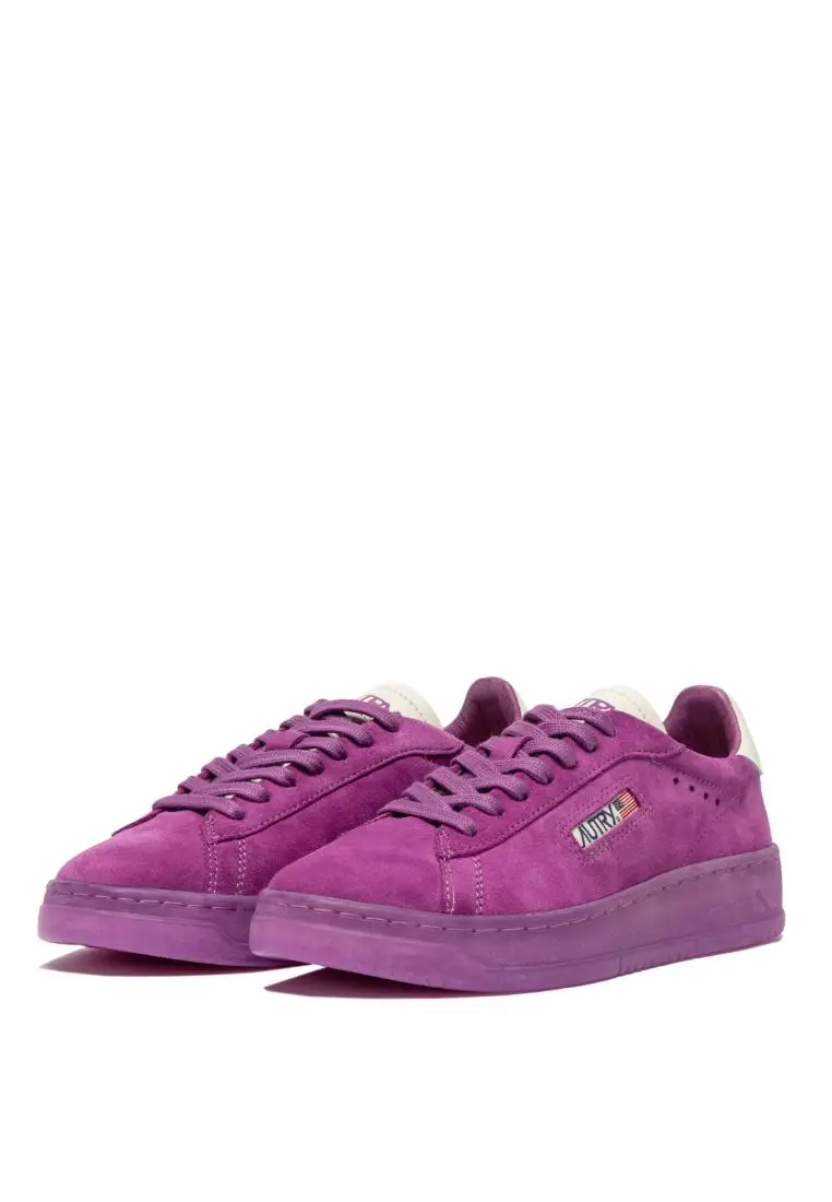 Buy Autry AUTRY - DALLAS LOW SNEAKERS IN MARSHMALLOW AND HYACINTH ...