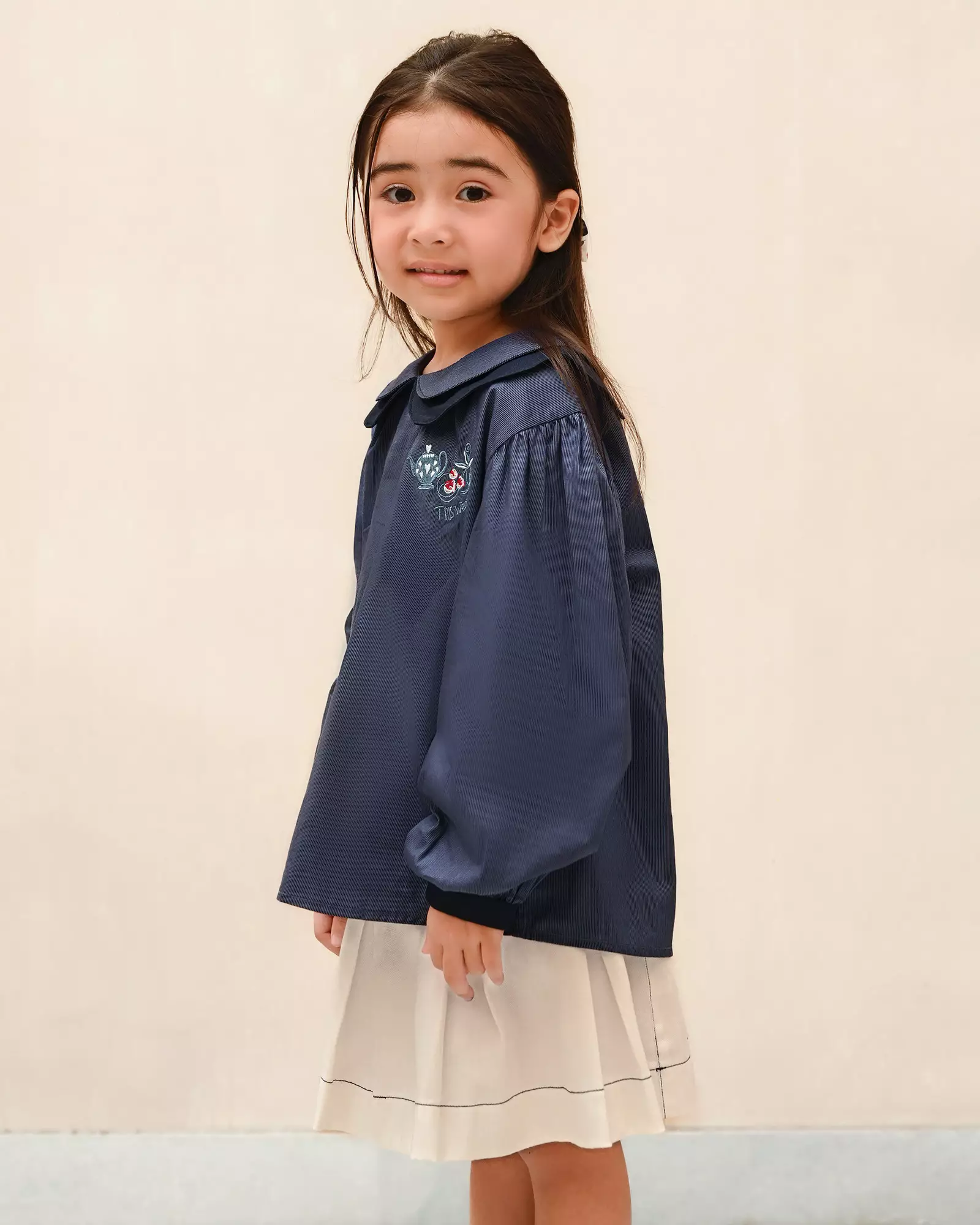 Geulis.id ELODIE TOP - Navy