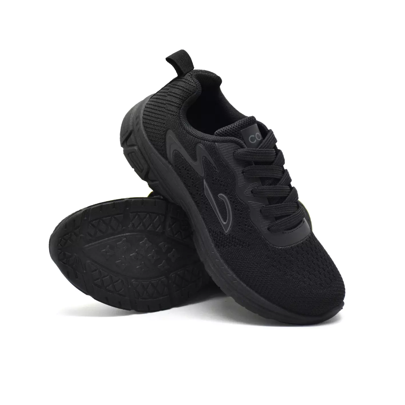 Carvil Sepatu Anak Eldor-02 LT Black/Black