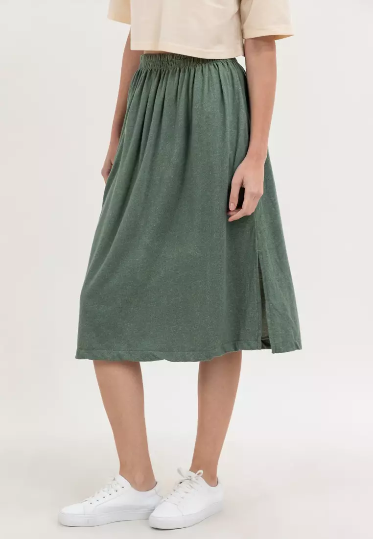 Laica Cotton Midi Skirt