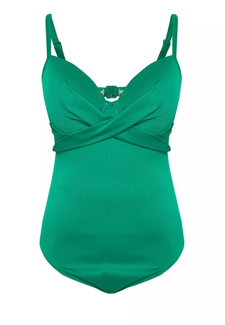 Plus Size Balconette Swimsuit
