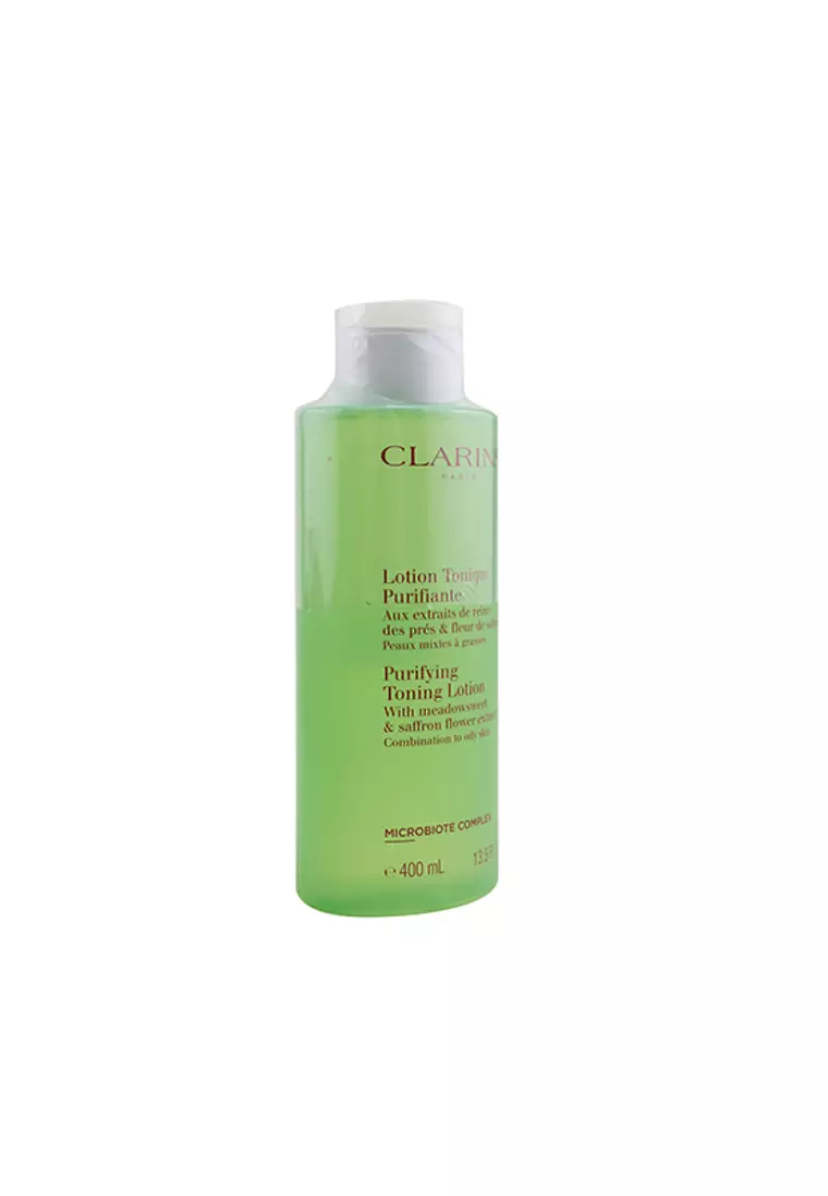 Clarins - Purifying Toning Lotion With Meadowsweet & Saffron Flower Extracts - Combination To Oily Skin 400Ml/13.5Oz