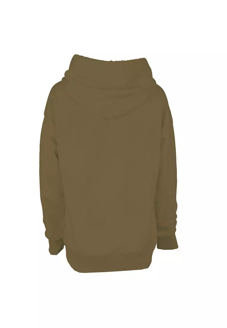 Crisathena Rainbow Hoodie in Camel