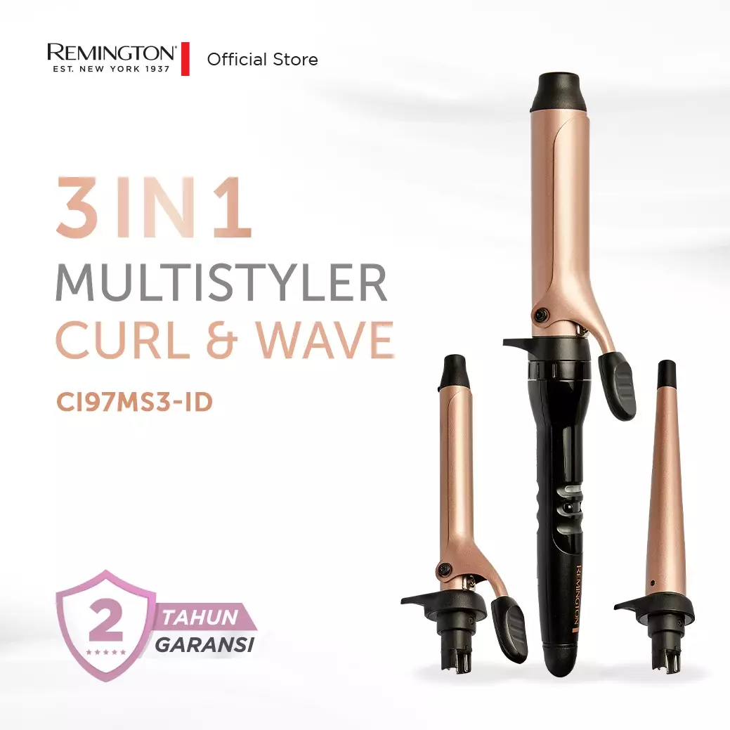 Paket Remington Catokan S3500 - Pengeriting Rambut 3in1 CI97MS3
