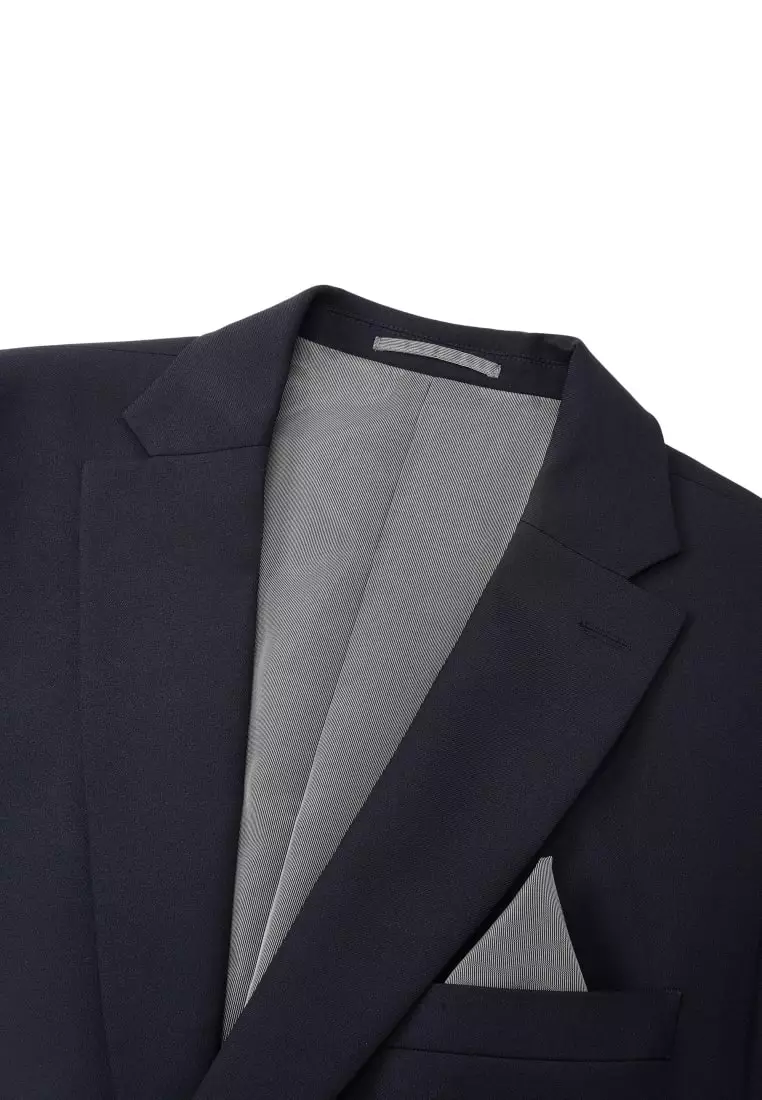 G2000 Teflon Stain-Resistant & Easy Care Smart Fit Twill Suit Blazer