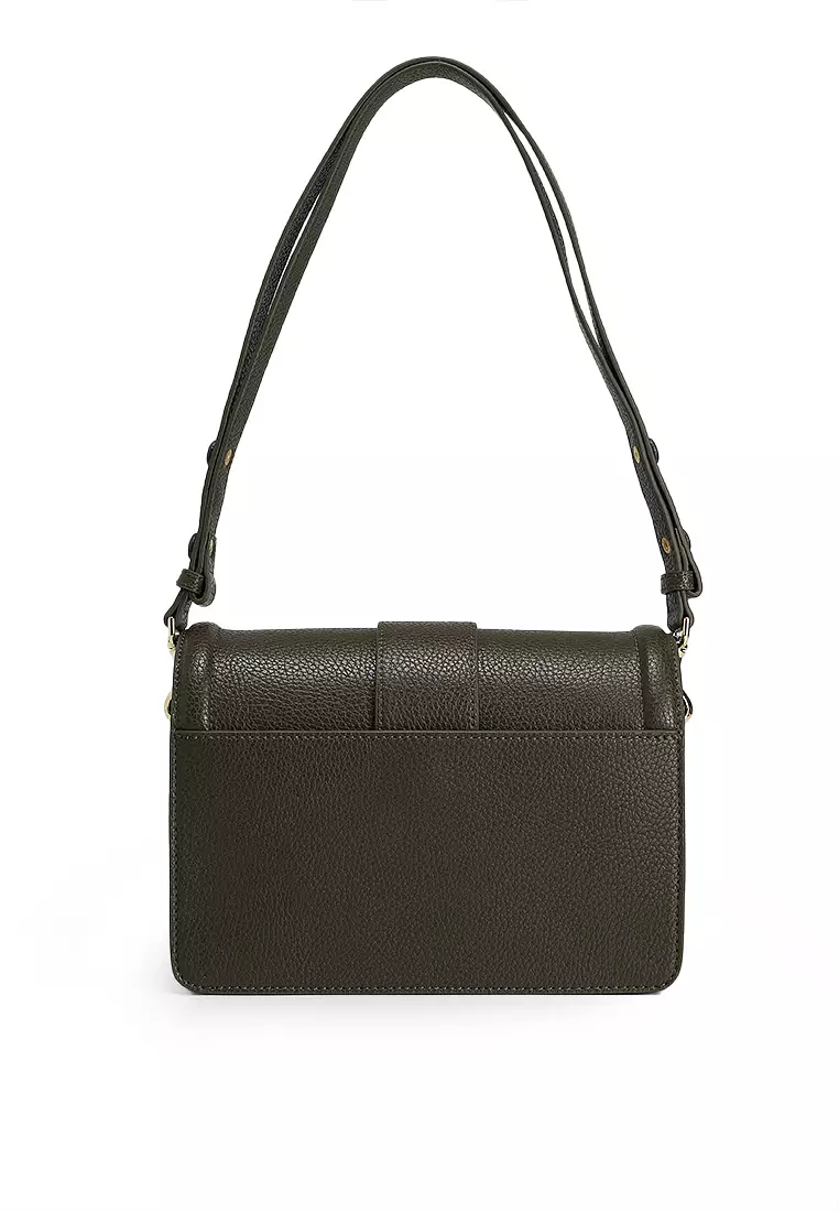 VERSACE JEANS COUTURE Couture 01 Baroque Buckle Shoulder Bag