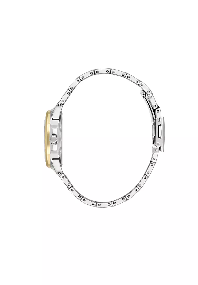 Premium Women Analog Watch DK.1.13581-4 Gold Stainless Steel Strap