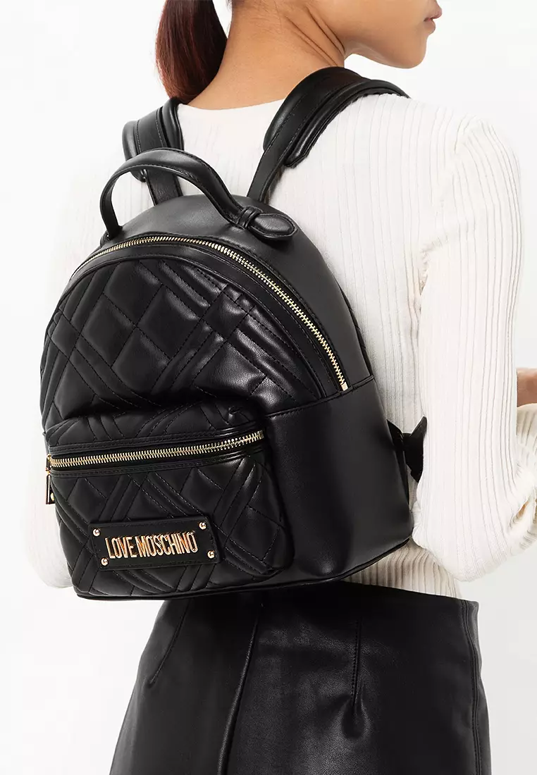 バックパックシルバー Love Maschino Moschino US | Love Moschino: Elegant women's backpacks