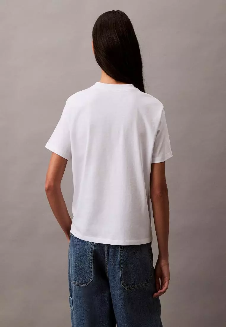 CKJ T-Shirts White