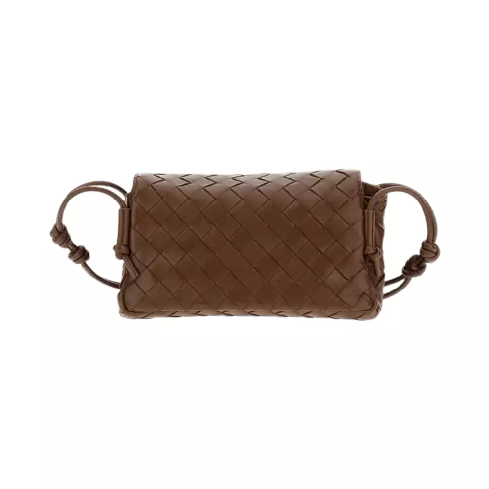 Notturno Shoulder Bag Leather Brown
