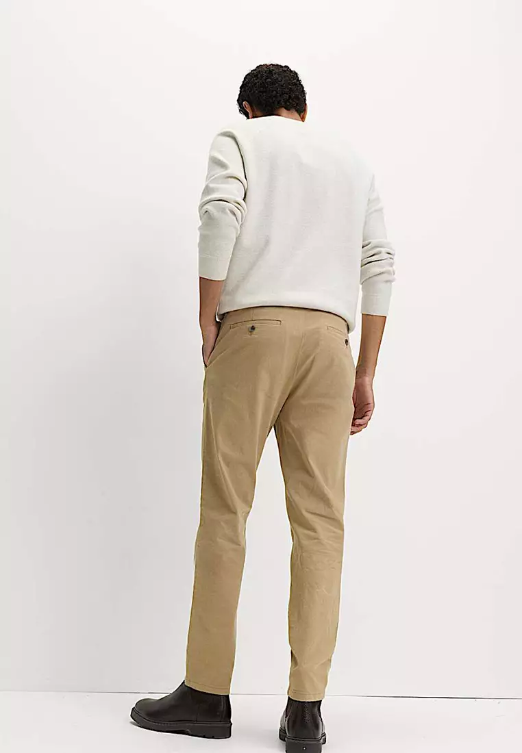 Slim Fit Cotton Rich Stretch Chinos