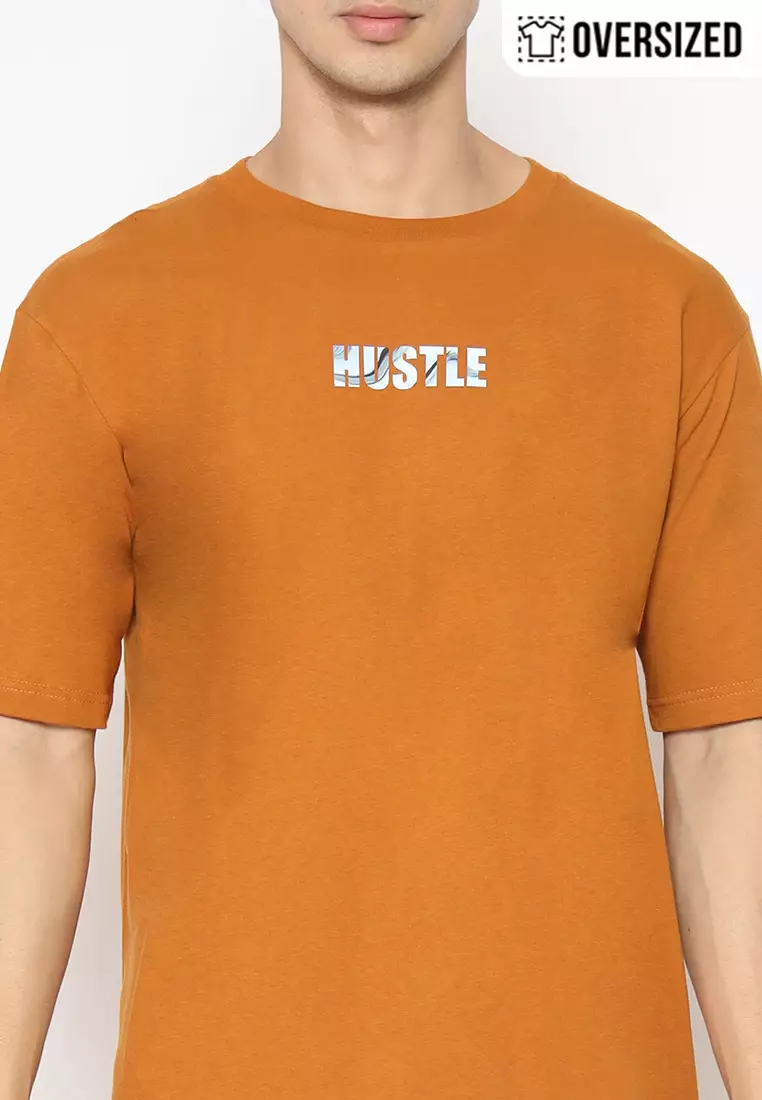 RBJ T-Shirt Cotton Oversized Pria 2079230321